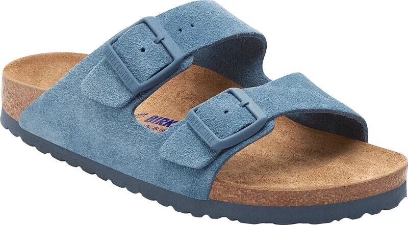 Женские сандалии Birkenstock Arizona с мягкой стелькой, синий