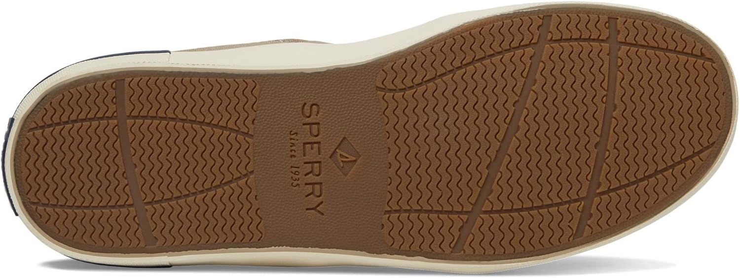 Мужские кроссовки Sperry Crossjack на шнуровке повседневные - белые — фото 3