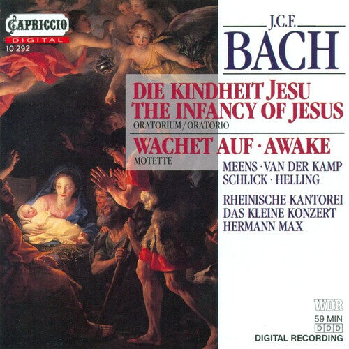 

CD диск Bach, J.C. / Max: Infancy of Jesus/Awake/Songs