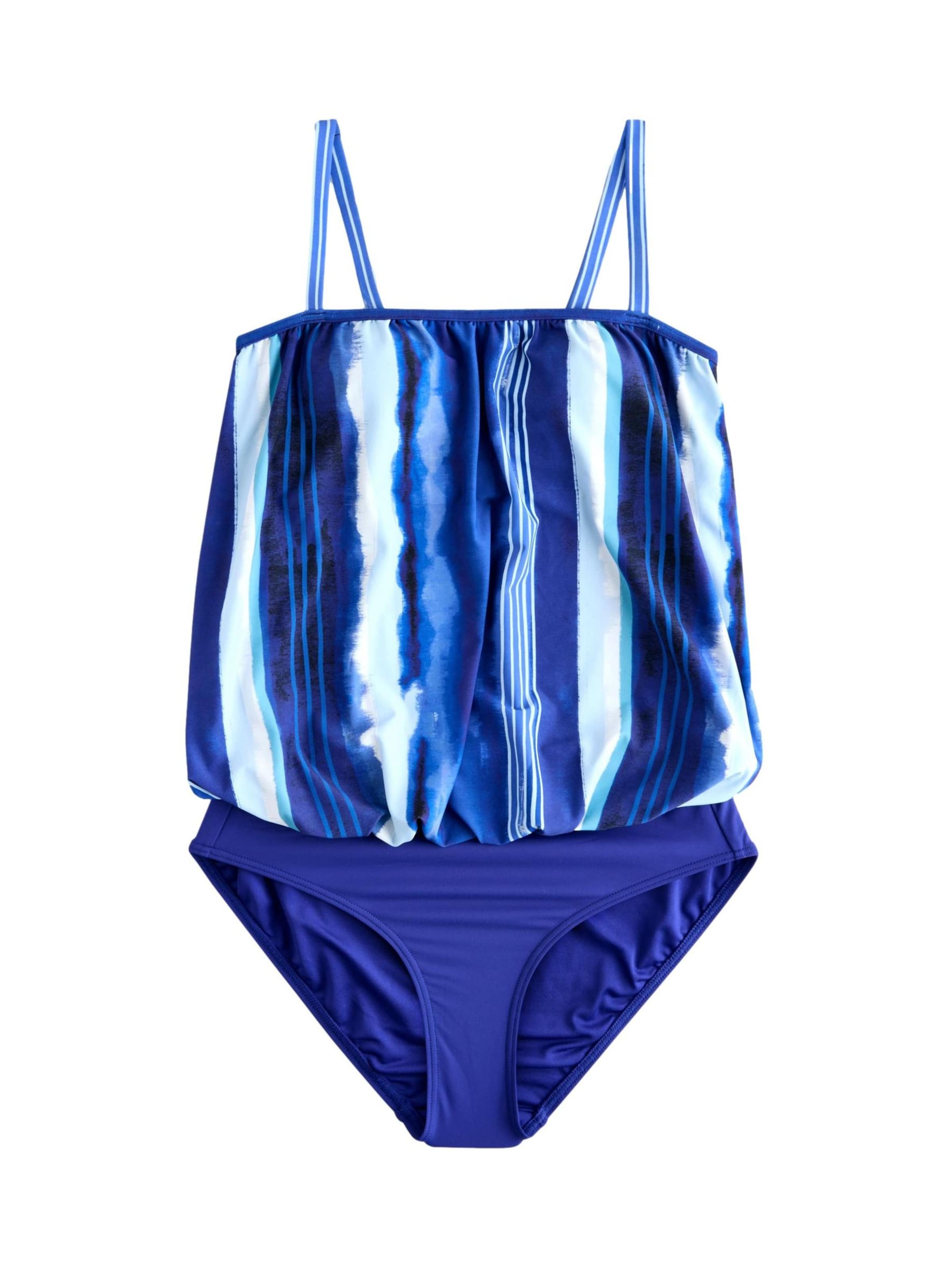 

Next Корректирующий купальник-бралетт в синем, светло-голубом, Синий, Next Корректирующий купальник-бралетт в синем, светло-голубом