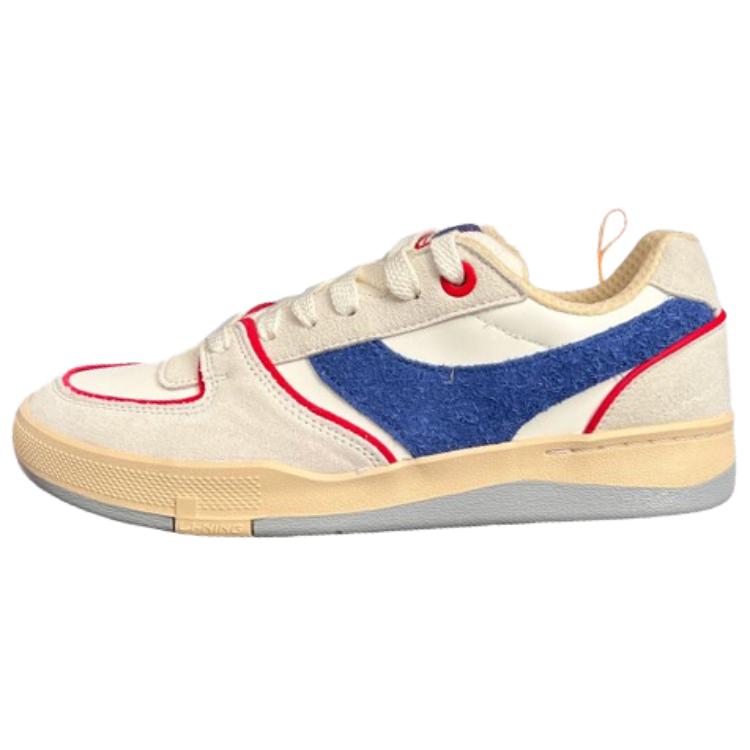 

Li-Ning LiNing Slip-Resistant Cushioning Wear-Resistant низкие кроссовки для скейтбординга мужские бежевый Blue