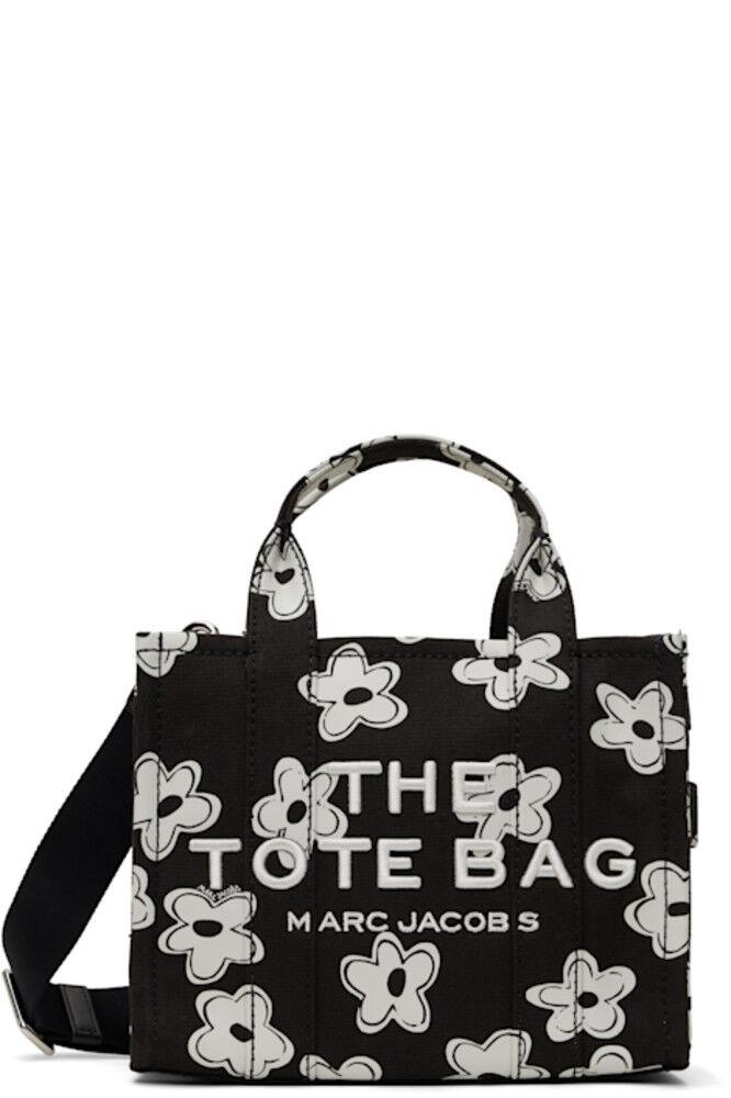 

Черная сумка-тоут «The Daisy Canvas Small Tote Bag» Marc Jacobs