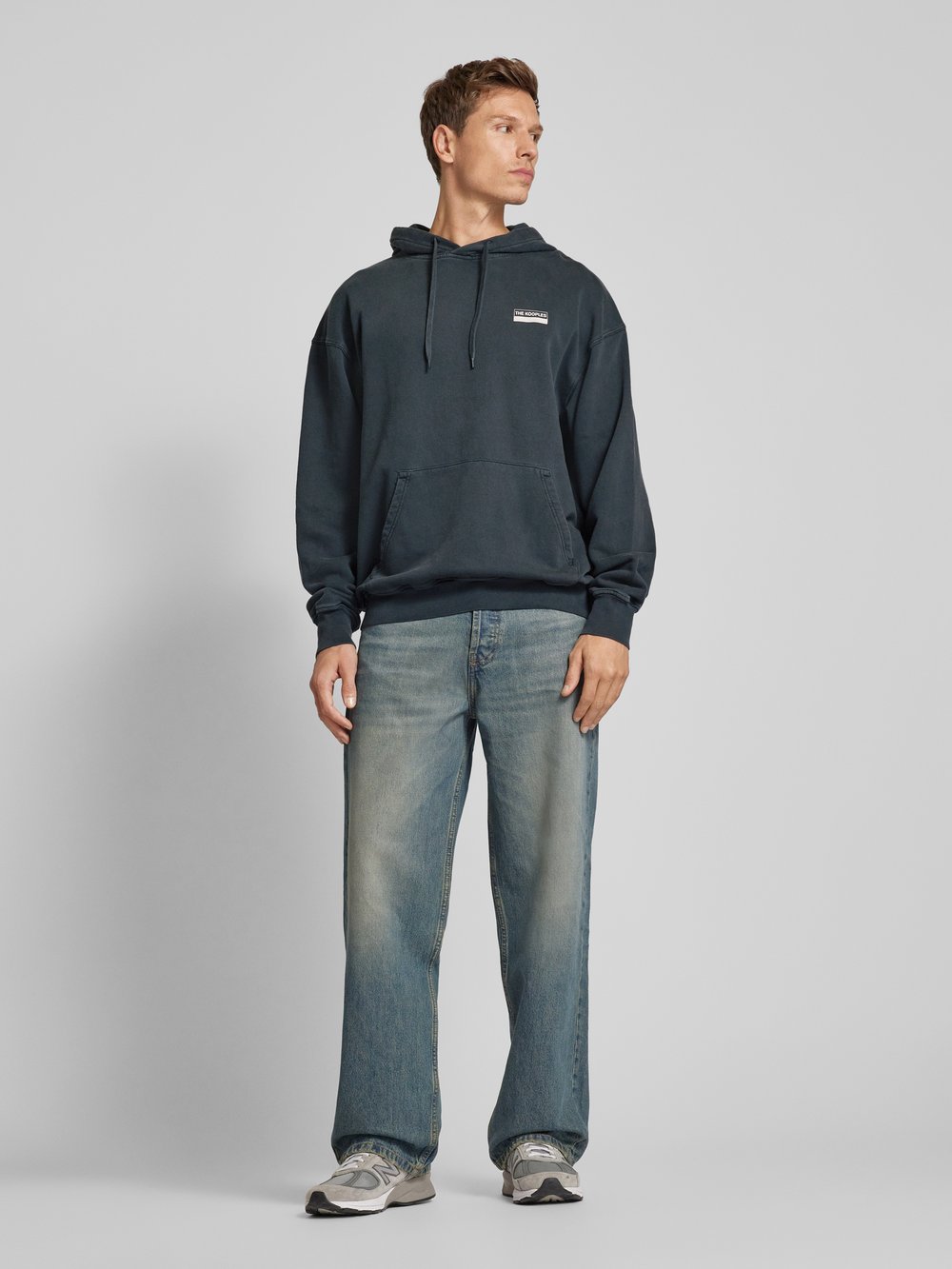 

Толстовка с капюшоном и этикеткой THE KOOPLES, черный