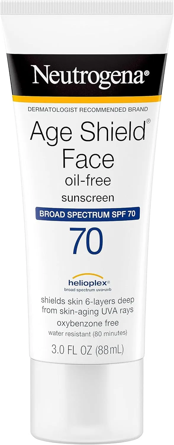 Солнцезащитный лосьон для лица Neutrogena Age Shield Anti-Oxidant SPF 70, 264 мл — фото 3