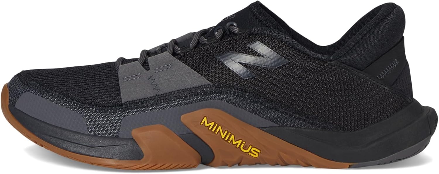 Кроссовки New Balance Men's Minimus Tr V2 для тренинга, черный/серый — фото 4