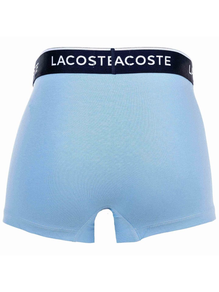 Боксерские трусы Lacoste, цвет blau/grau — фото 3