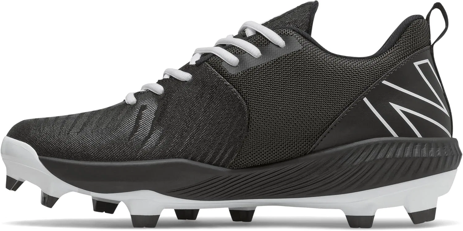Мужские бейсбольные кроссовки New Balance FuelCell 4040 V6 с формованной подошвой, 2-Black White — фото 3