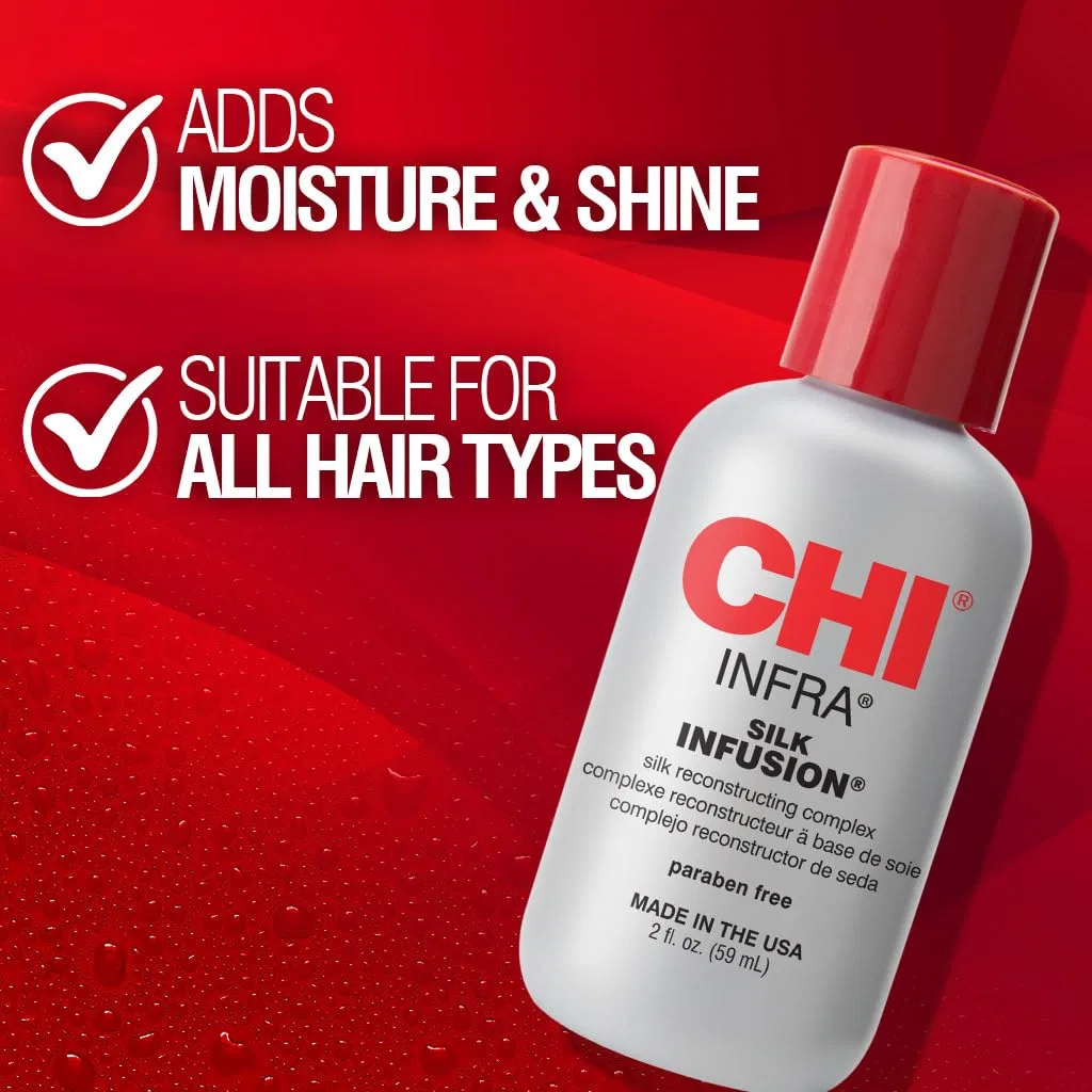 Несмываемый восстанавливающий комплекс «Infra Repair Silk Hair Infusion» от Chi Chi — фото 2