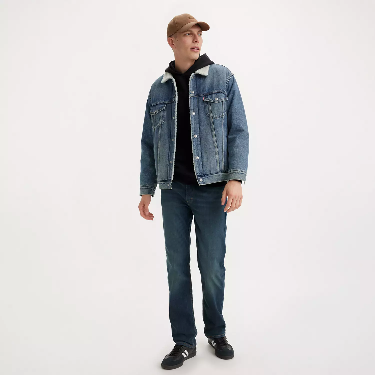 Джинсы мужские Levi's 514 514 Straight Fit Cut, синий — фото 2