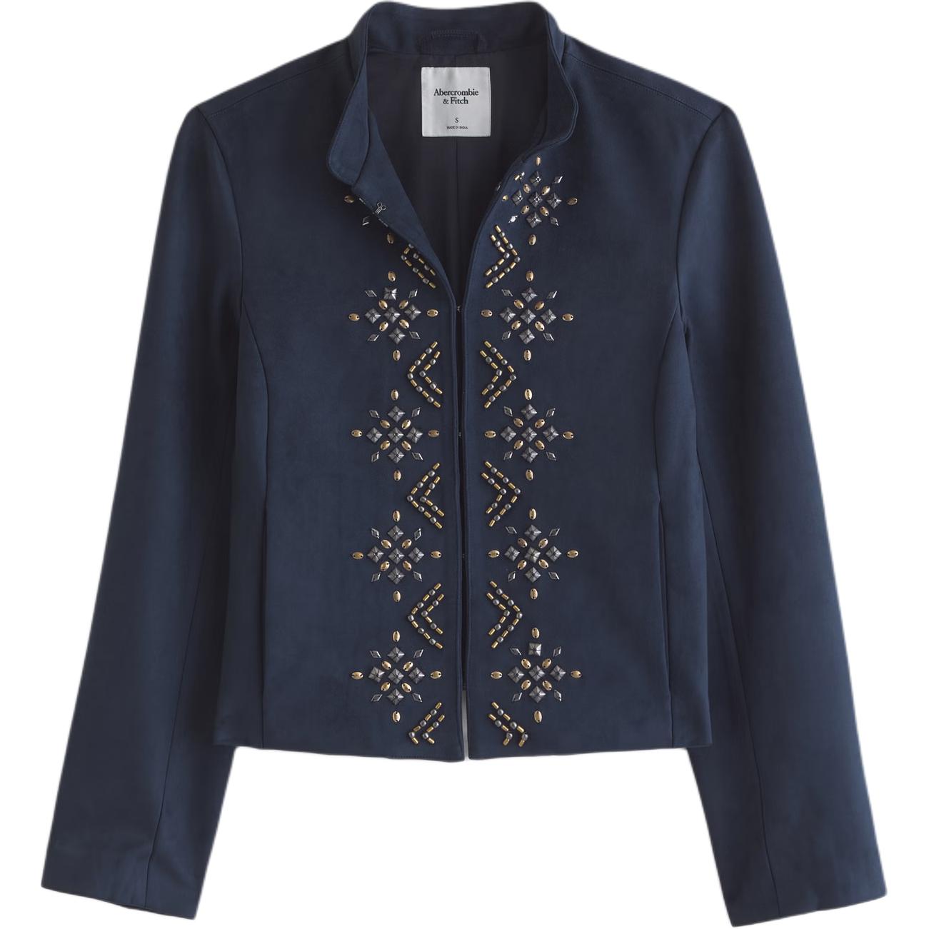 

Куртка женские Abercrombie＆Fitch, темный индиго