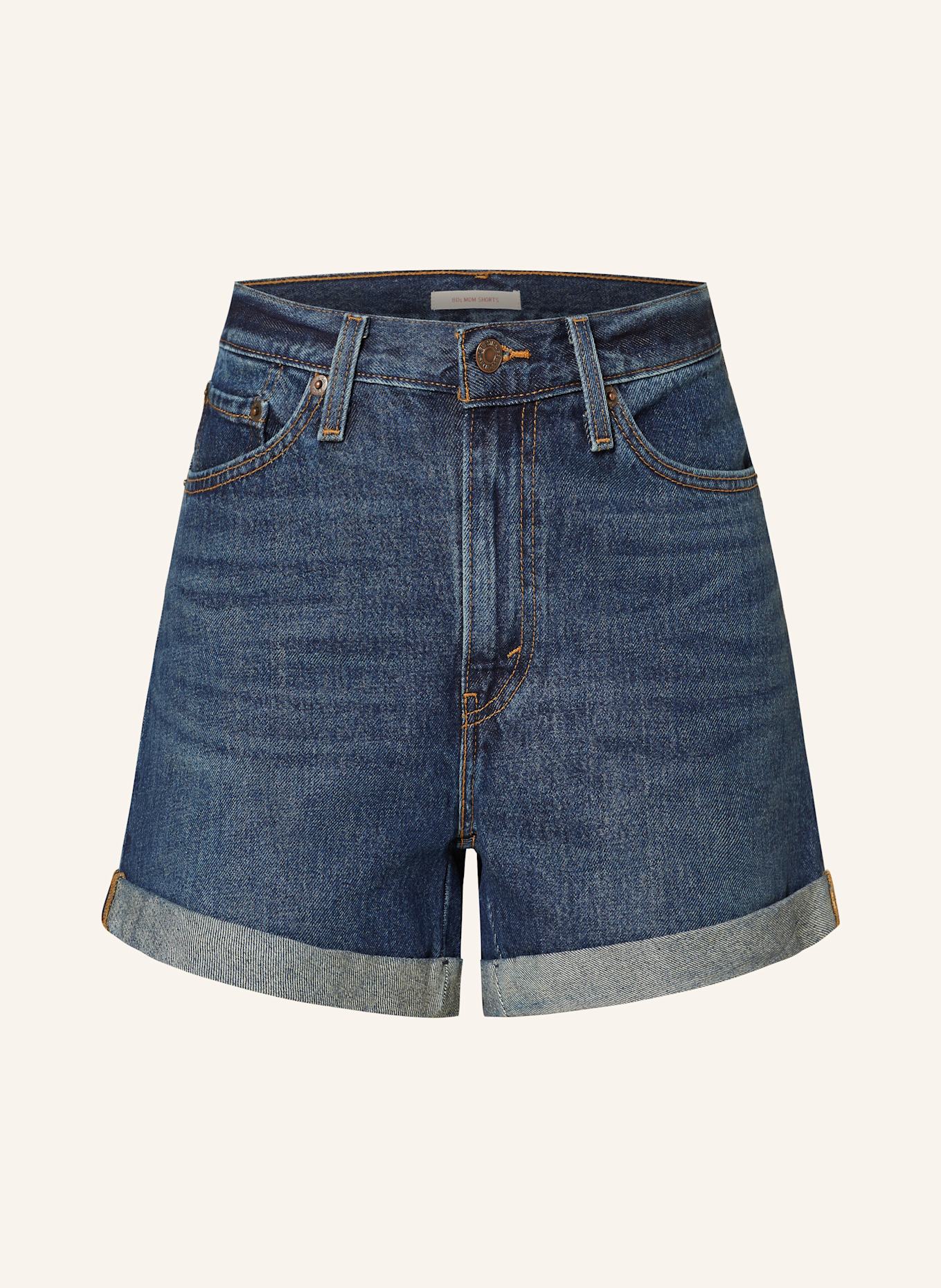 

Джинсовые шорты закатаны в стиле 80-х годов Levi'S, индиго