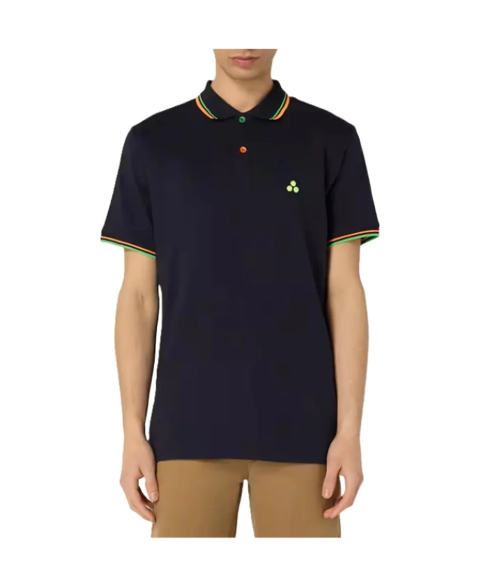 

Рубашка-Поло с коротким рукавом medinillastr04 Peuterey, синий