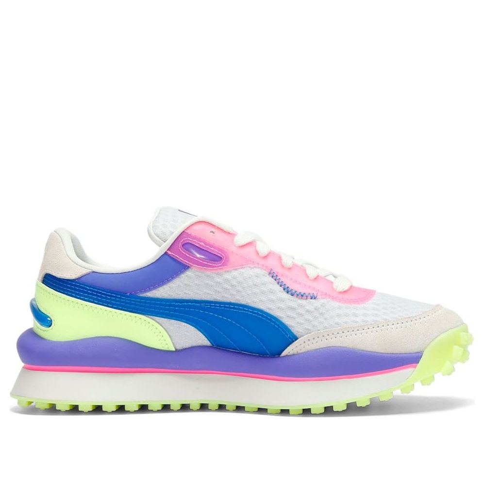 Кроссовки (WMNS) PUMA Style Rider Lumi 'Silver Mist Ultra Blue Fizzy Light' — фото 2