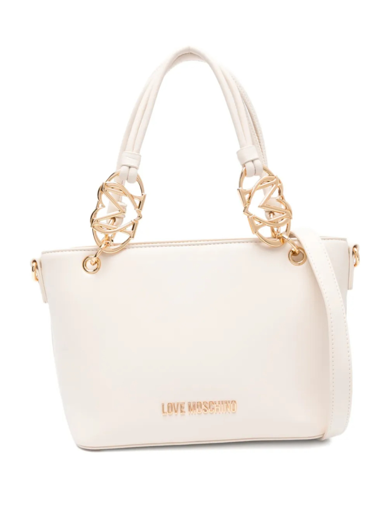 

Сумка-шоппер Love Moschino с цепочной ручкой, нейтральный