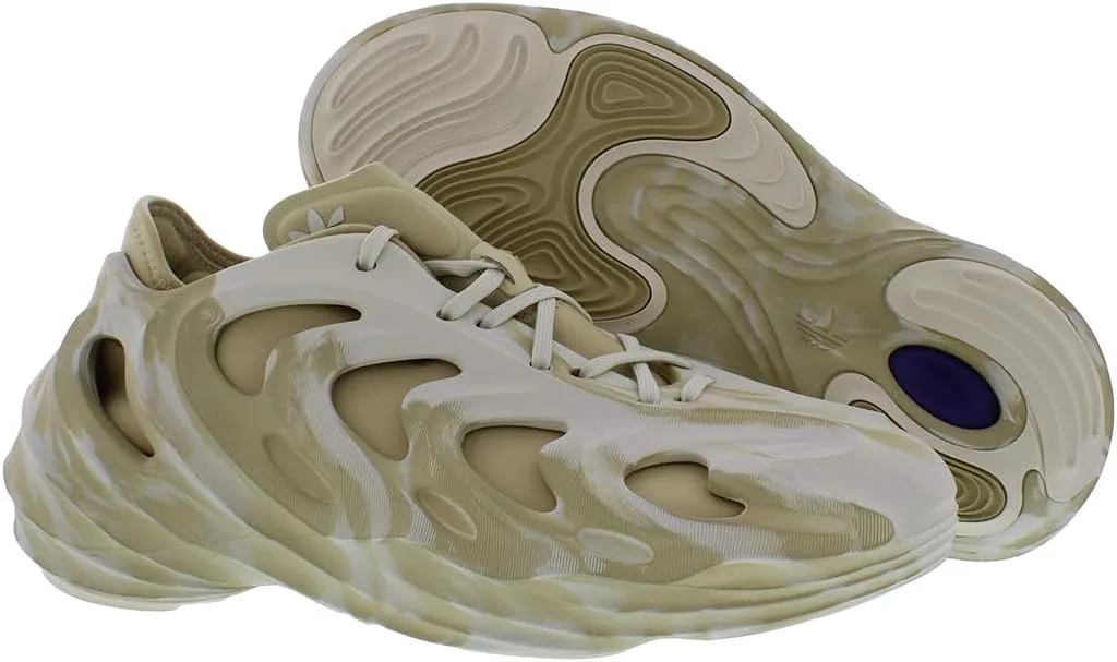 

Мужские кроссовки Adidas Adifom Q на шнуровке для повседневной носки - бежевые Adidas Originals, фиолетовый