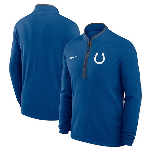 Мужская легкая толстовка-полузип Victory Dri-FIT Royal Indianapolis Colts Nike — фото 2