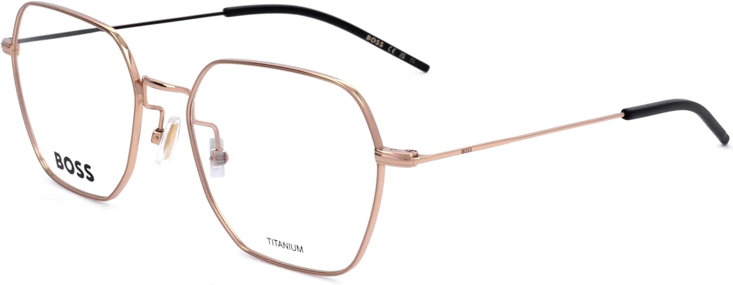 

HUGO BOSS Унисекс солнцезащитные очки, Rhl/18 Gold Black