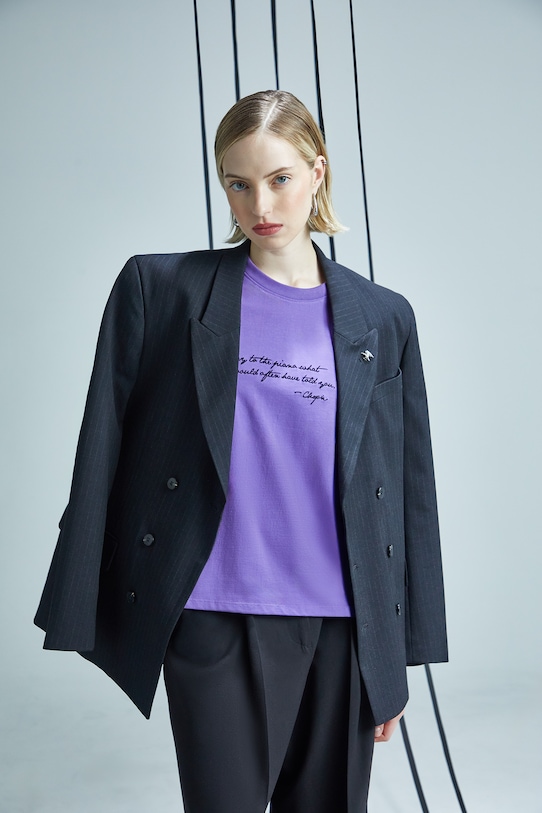 

Хлопковая футболка Medicine, фиолетовый