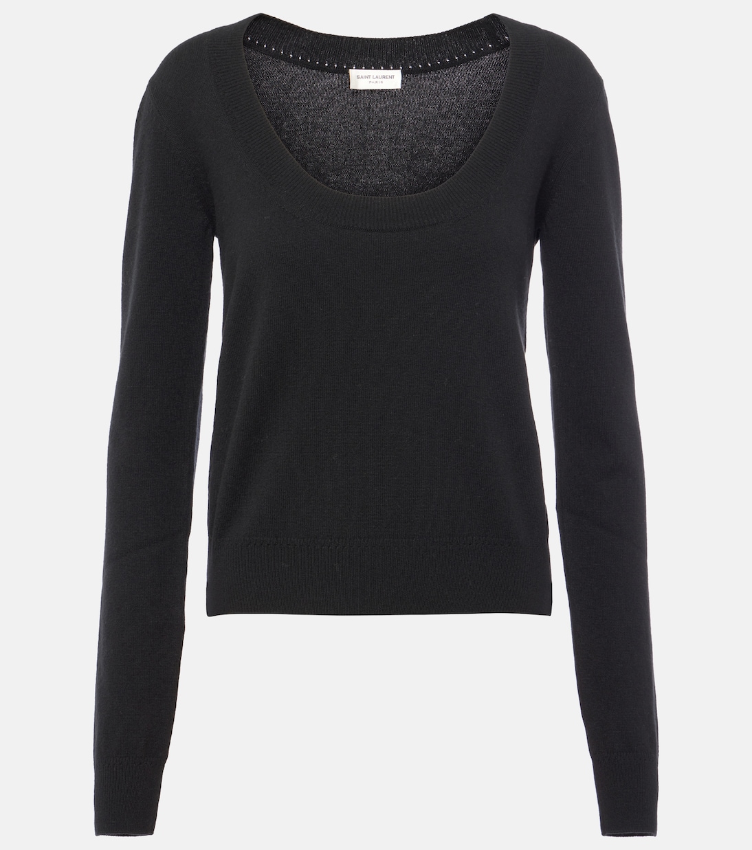 

Шерстяной свитер Saint Laurent, нуар