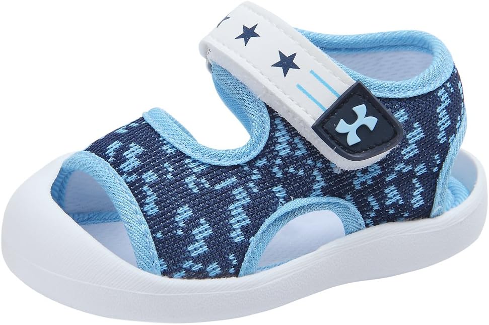 

Детские летние сандалии с дышащей сеткой, резиновой подошвой и противоскользящей поверхностью для мальчиков и девочек, 9-30 месяцев Kuner, синий