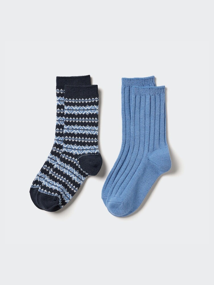 

Носки heattech, 2 пары Uniqlo, синий