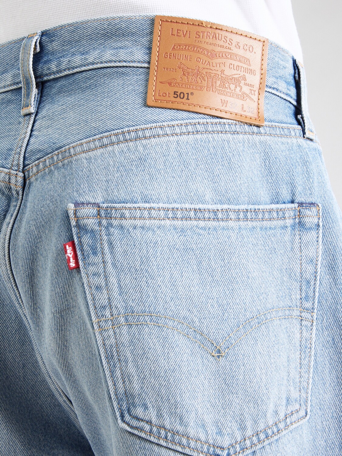 LEVI'S  Джинсы свободного кроя '501 Loose Jeans' в синем дениме — фото 2