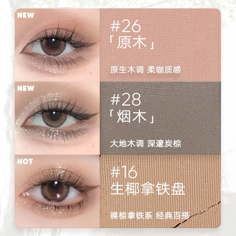 Палитра теней для век Fun Eyeshadow Palette Natural Complexion Eye Enhancing Judydoll — фото 4
