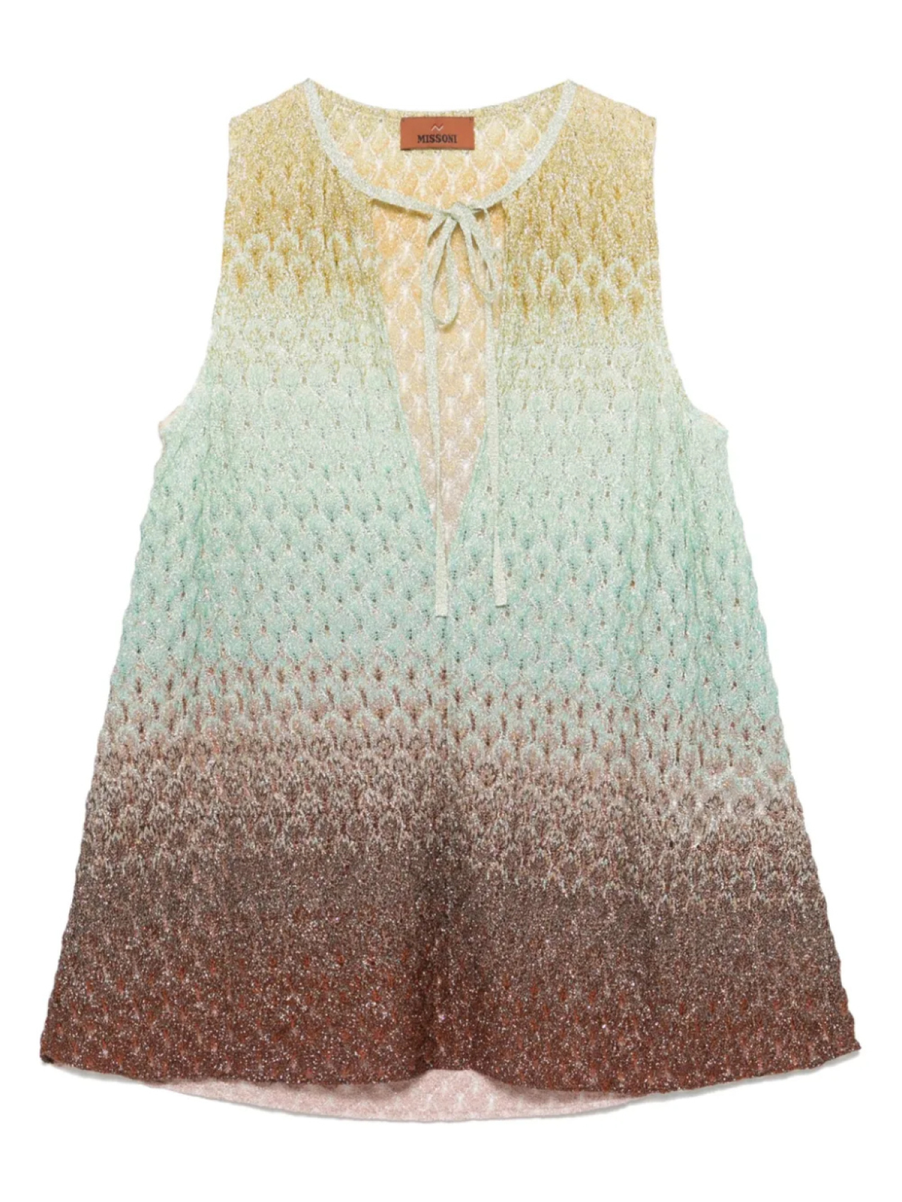 

Топ из ламе Missoni, зеленый