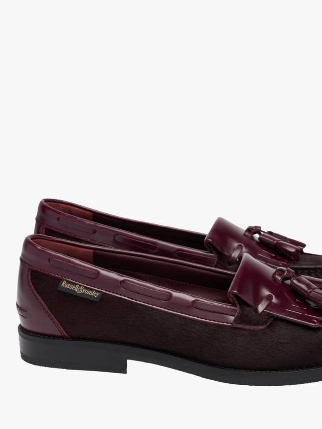 Честерские лоферы Russell & Bromley, Purple — фото 4
