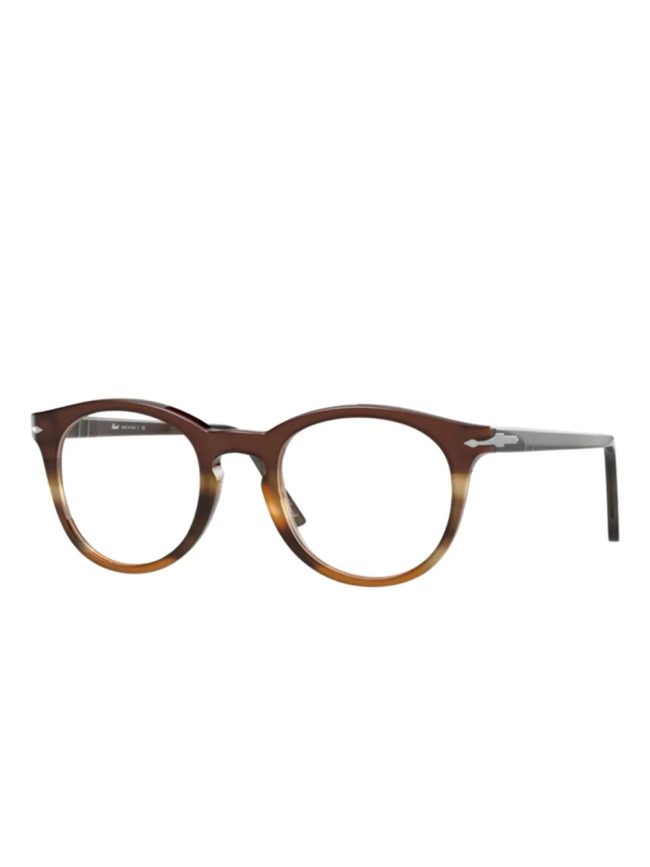 

Persol очки в круглой оправе, коричневый