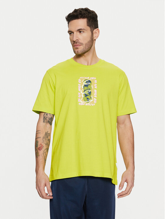 

Футболка обычного кроя Trefoil Series JD0675 Adidas, зеленый