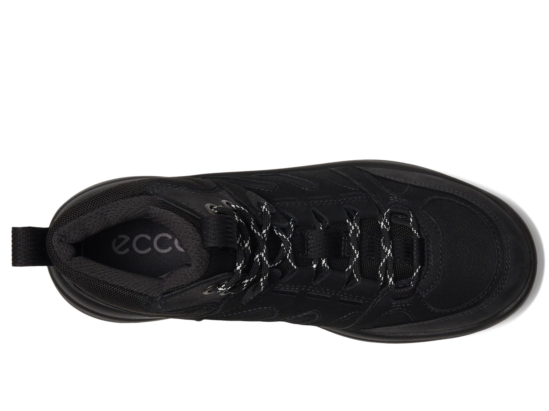 Ботинки ECCO Sport Offroad Waterproof Mid Hiking Boots, цвет Black Oil Nubuck/Black Nubuck — фото 2