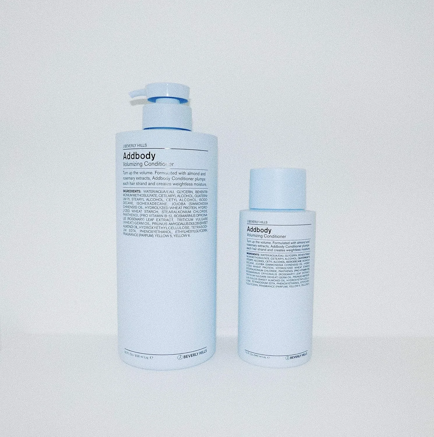 Кондиционер для придания объема волосам J Beverly Hills Blue Addbody с маслом розмарина для роста волос (3 унции, 12 унций, 32 унции) 907.20 г — фото 2
