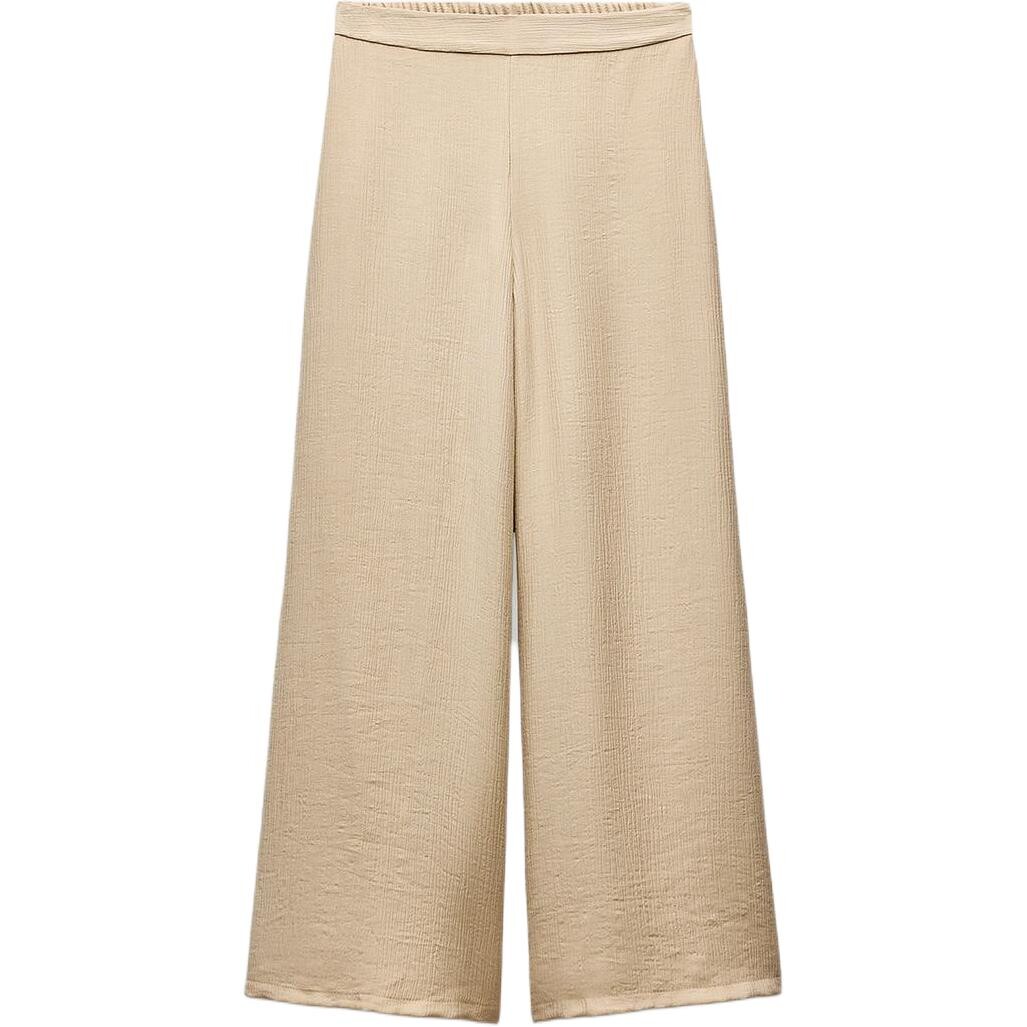 

Повседневные брюки женские песочные Zara