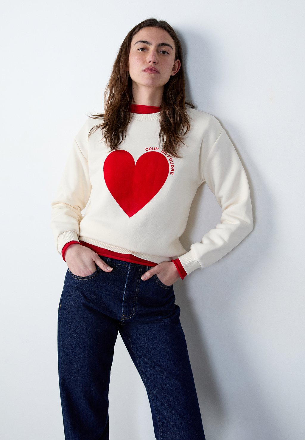 

Толстовка CORAZON Etam, молочный