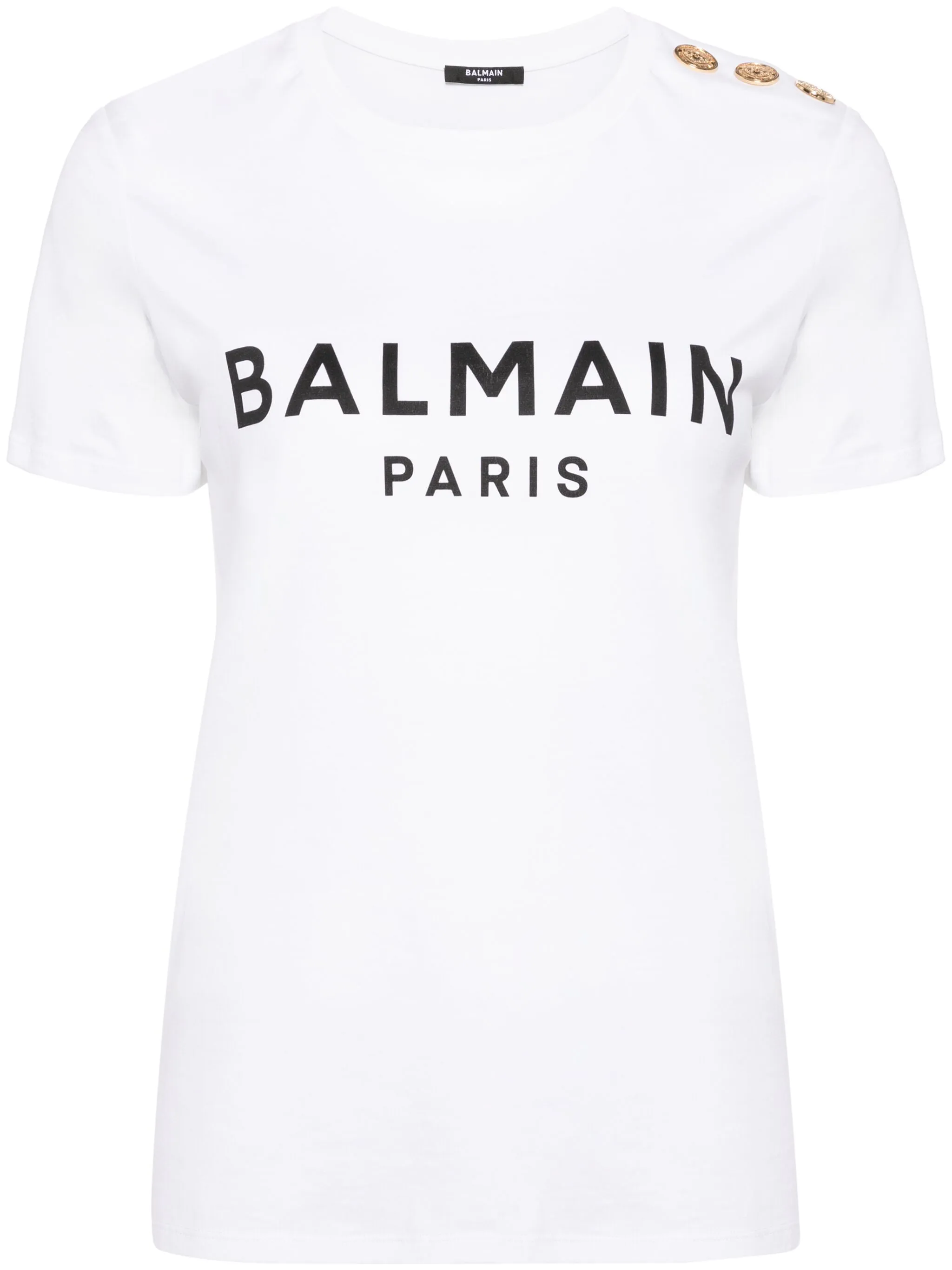 

Футболка с логотипом Balmain, белый
