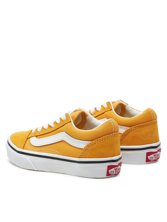 Тканевые кроссовки Uy Old Skool Vans, желтый — фото 3