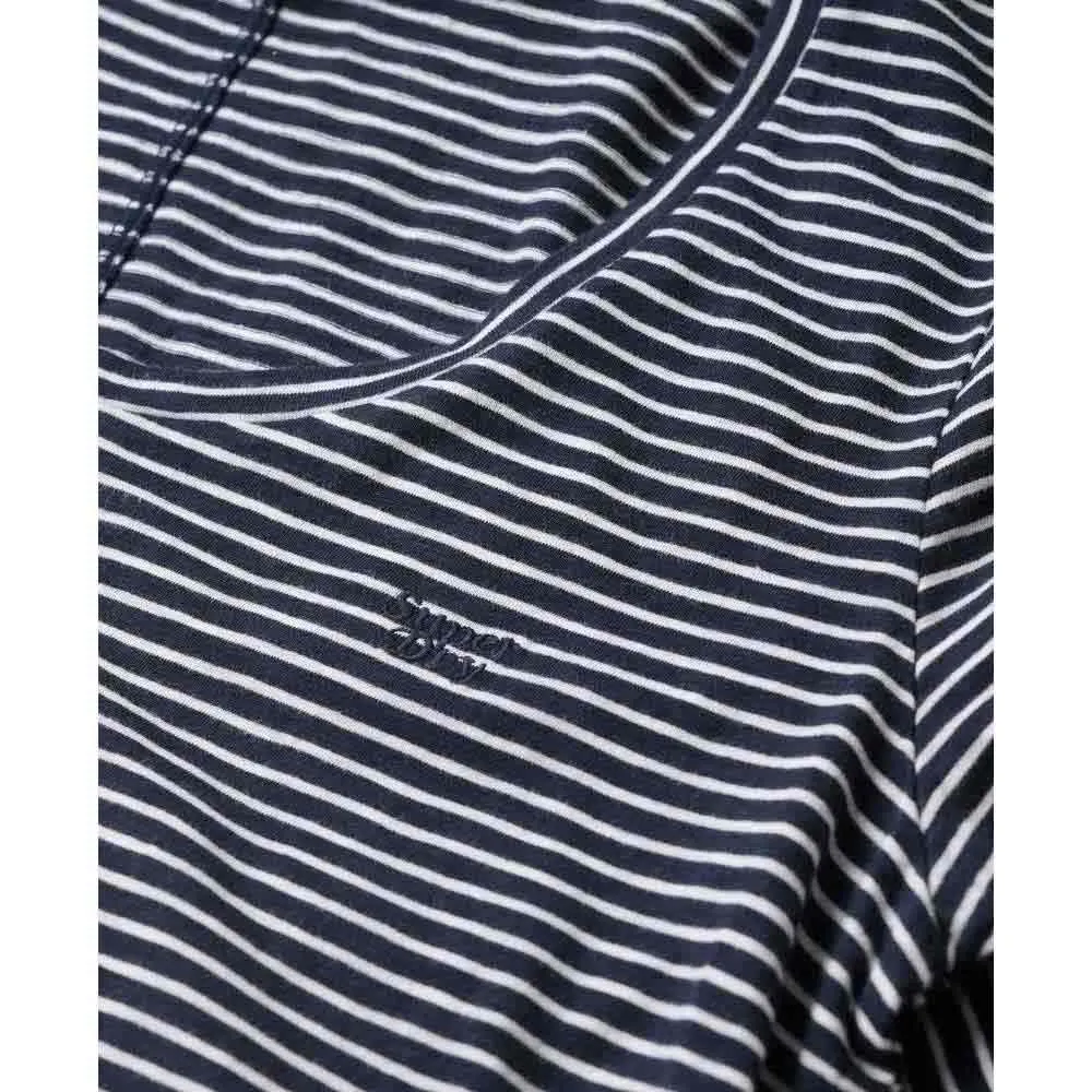 Футболка с коротким рукавом Superdry Scoop Neck, синий — фото 4