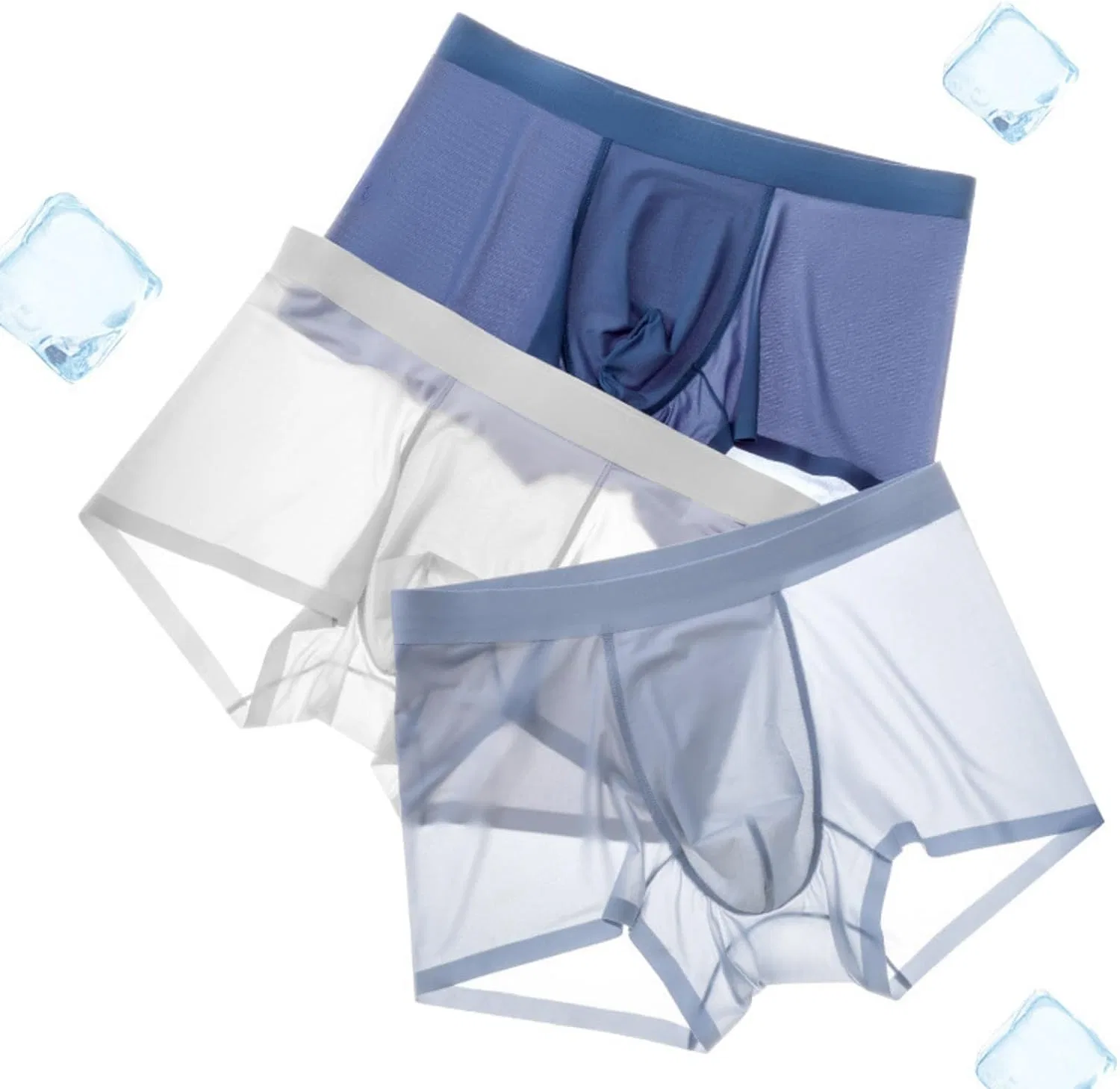 Боксеры ультратонкие, 3pcs C