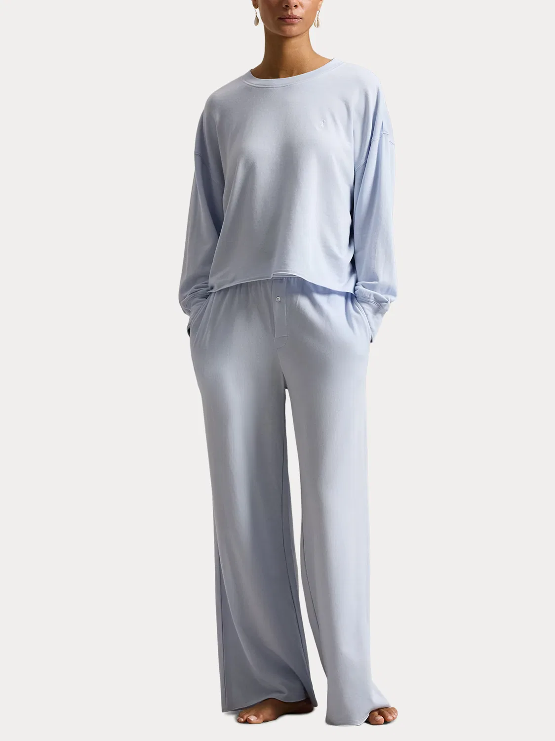 Пижама 'Клуб Терри' Polo Ralph Lauren, Light Blue — фото 3