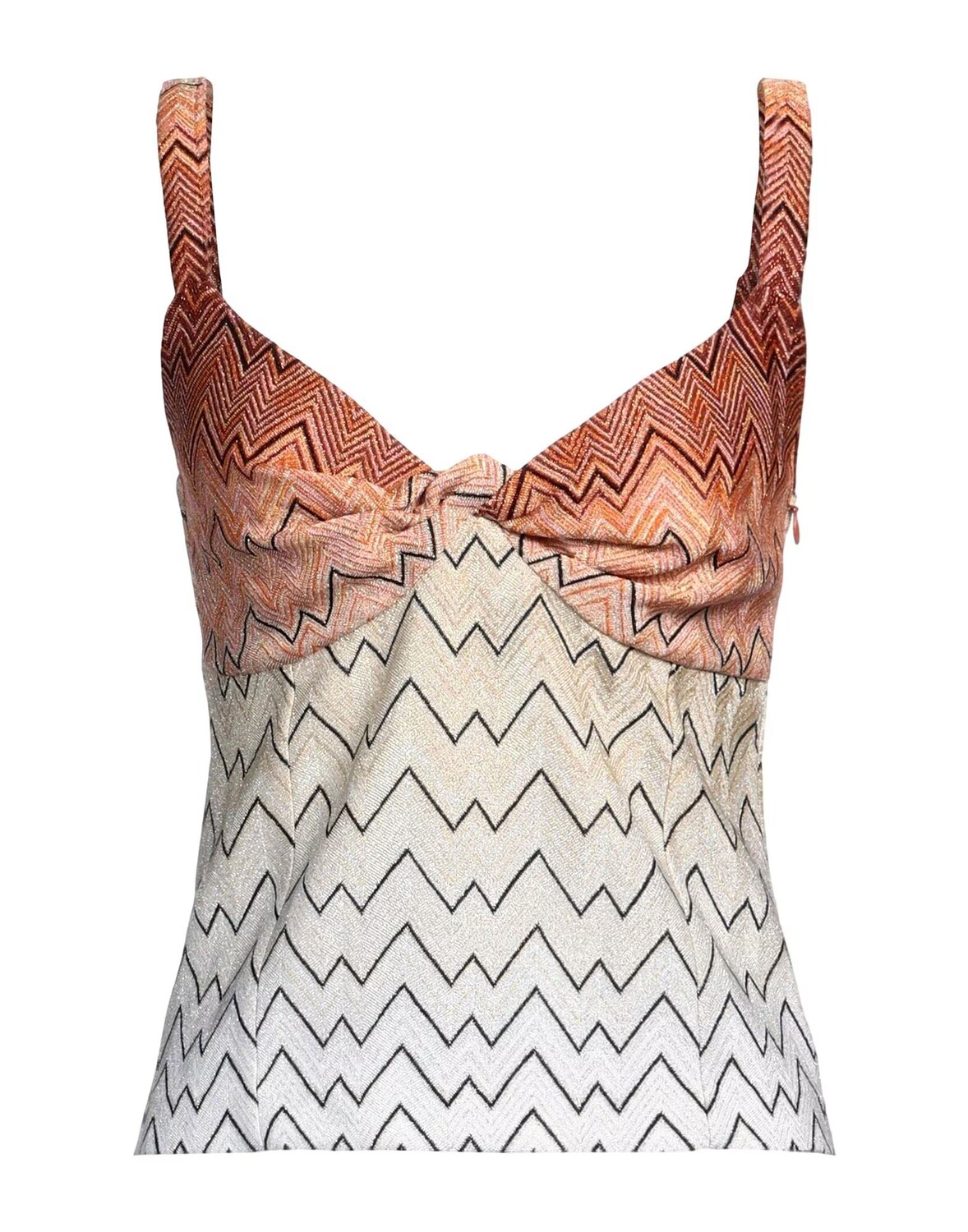 

Топ Missoni, бежевый