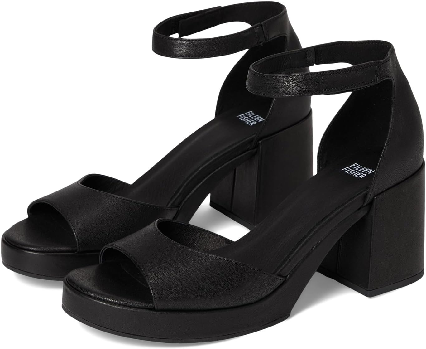 Сандалии Eileen Fisher Nava Sandal, черный