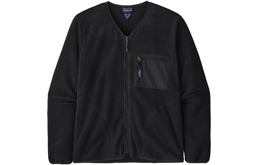 

Patagonia Куртка Synchilla мужская, черная, Черный, Patagonia Куртка Synchilla мужская, черная
