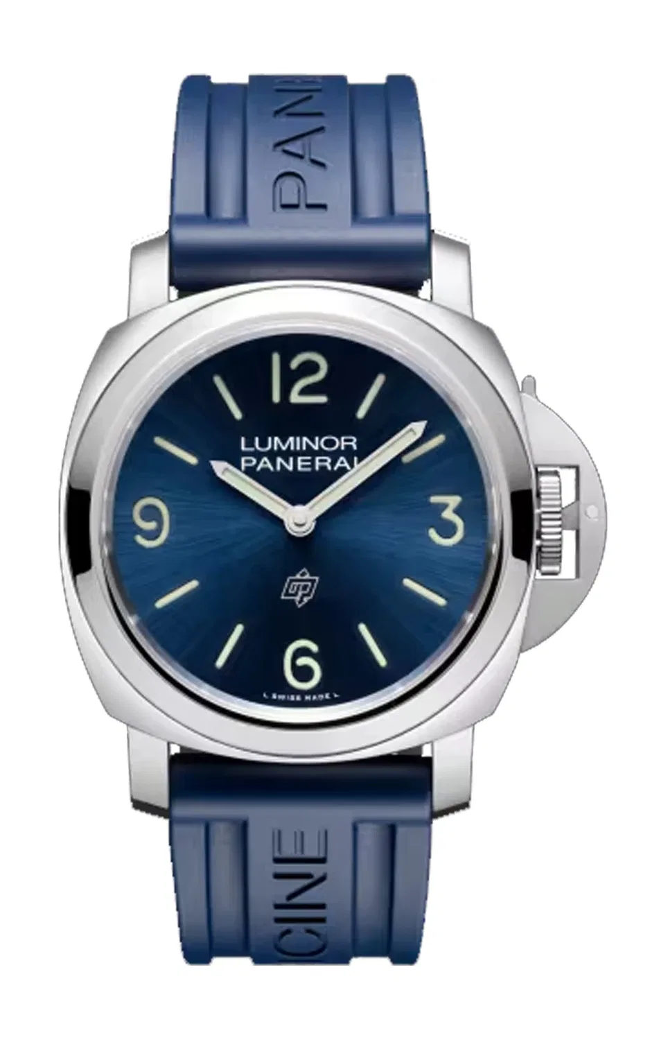 ЛЮМИНОР БЭЙС ЛОГО 44 ММ - PAM01623 PANERAI, серебряный