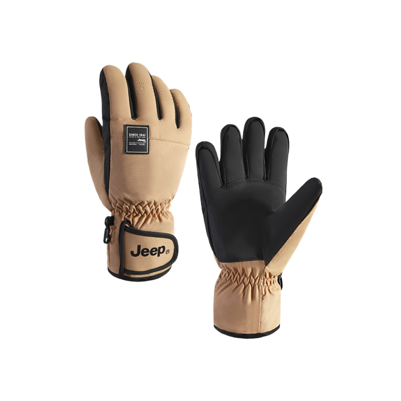 

Велосипедные перчатки Jeep, warm коричневый[slip-resistant abrasion-resistant/protective thermal]temperature compatibility-20℃-0℃
