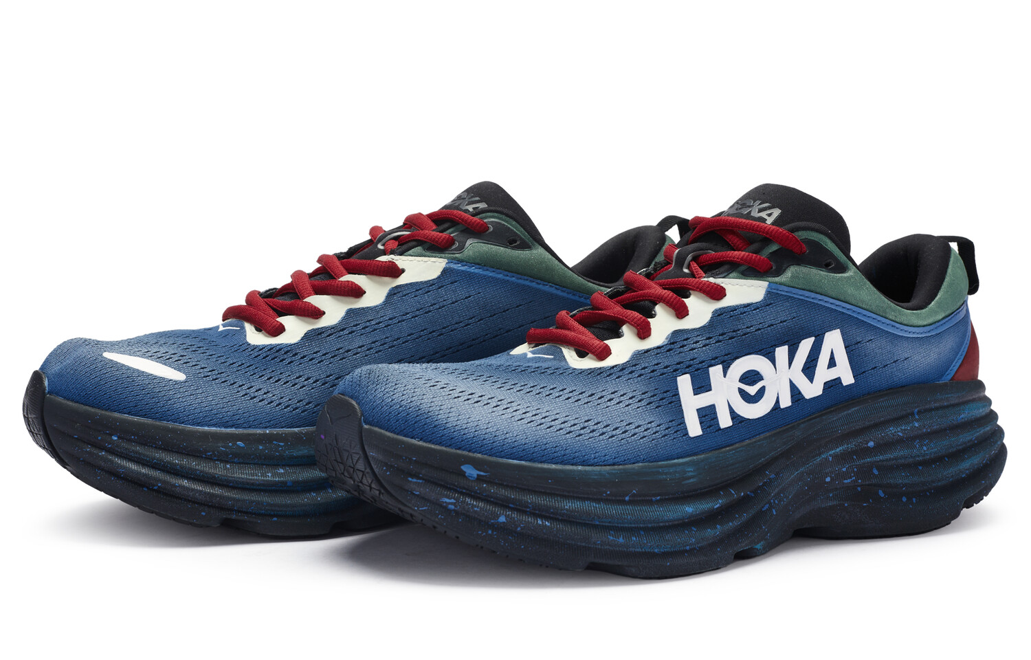 Кроссовки Bondi 8 мужские низкие черные Hoka One One — фото 3