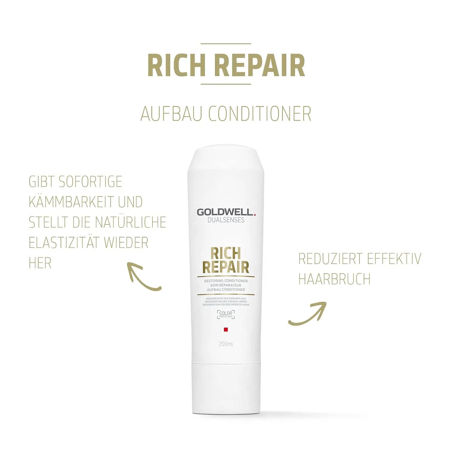 Восстанавливающий кондиционер «Dualsenses Rich Repair» от Goldwell, 1000 мл Goldwell — фото 2