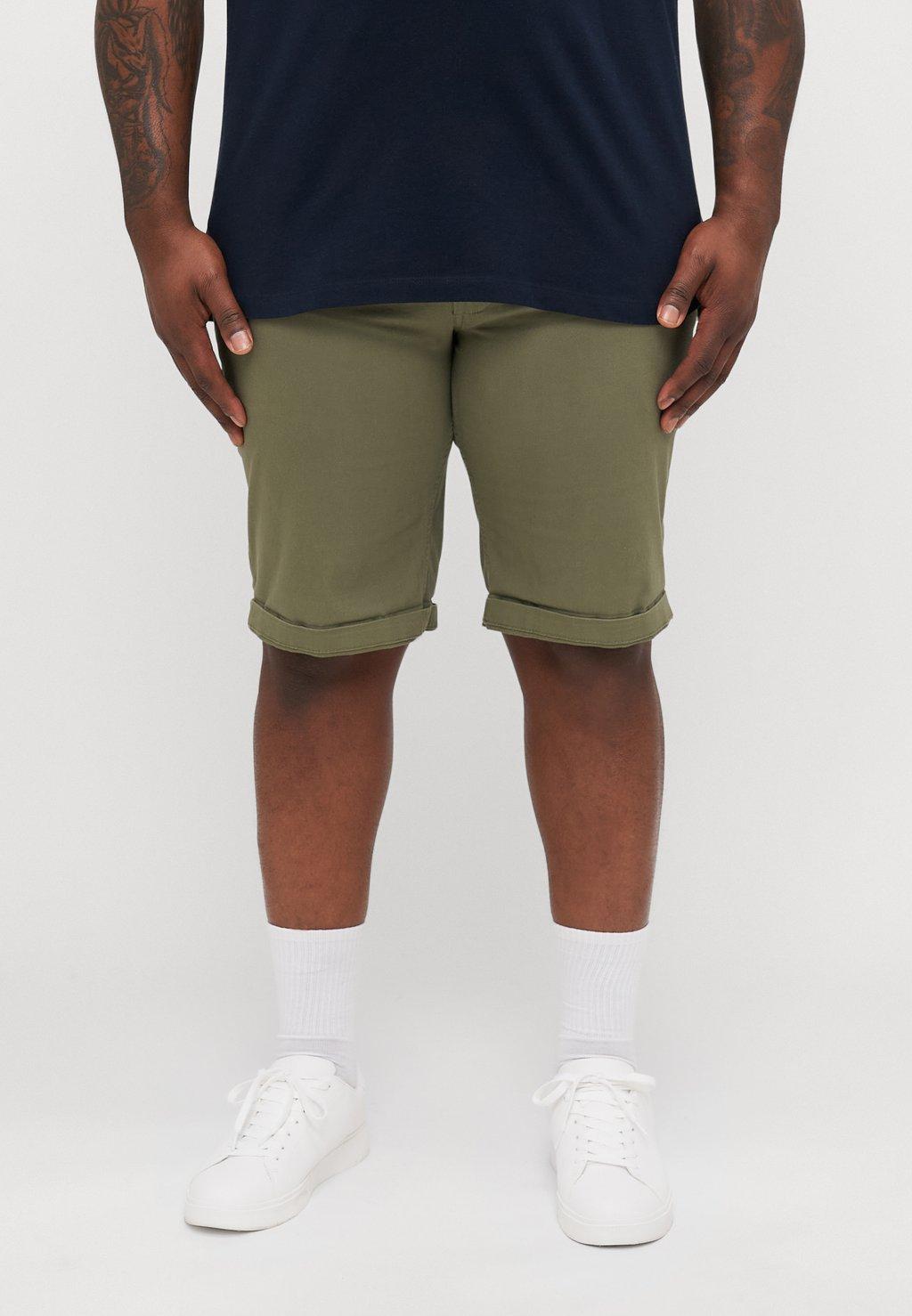 

Шорты JPSTDAVE JJCHINO Jack & Jones, оливковый