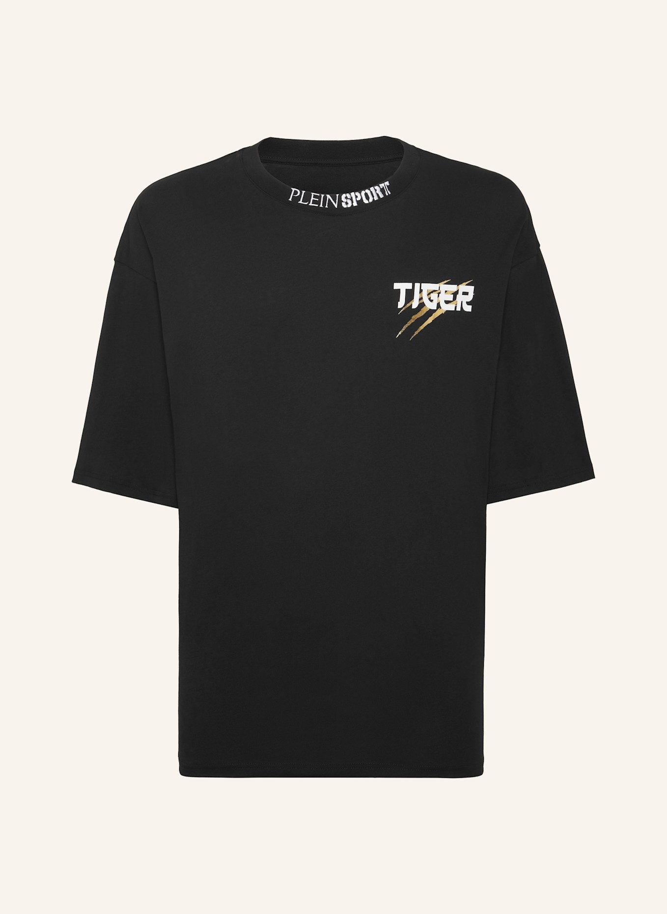 

Футболка спортивная Plein тигр токио Plein Sport, черный