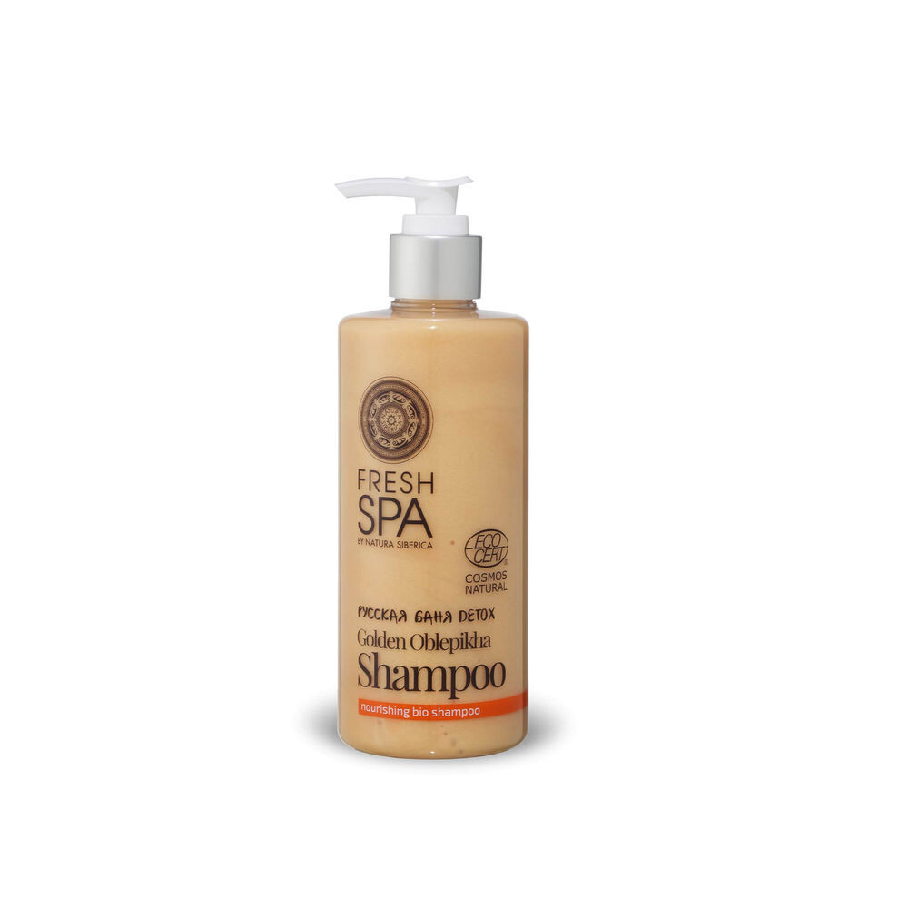 

Увлажняющий шампунь Fresh Spa Golden Oblepicka Champú Nutritivo Natura Siberica, 300 мл